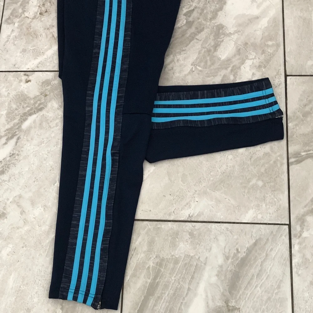 ADIDAS Tiro 15 Soccer Trainings Women Pants Climacool tech | Blue | M